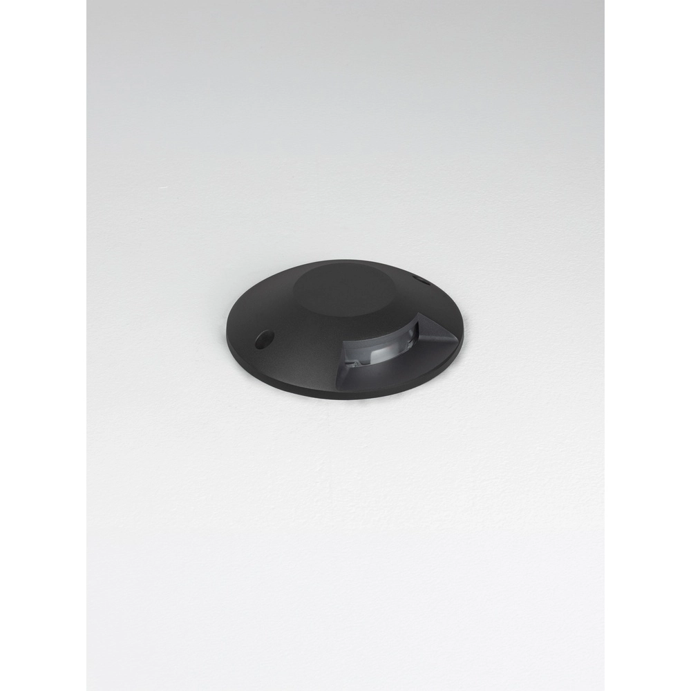 Emplacement plat monté en surface au sol Grado noir - 6W Lyora 5212017497895