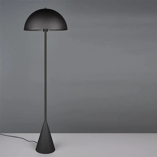 Lampadaire tendance Alfie 130 cm - noir Trio 4017807617177