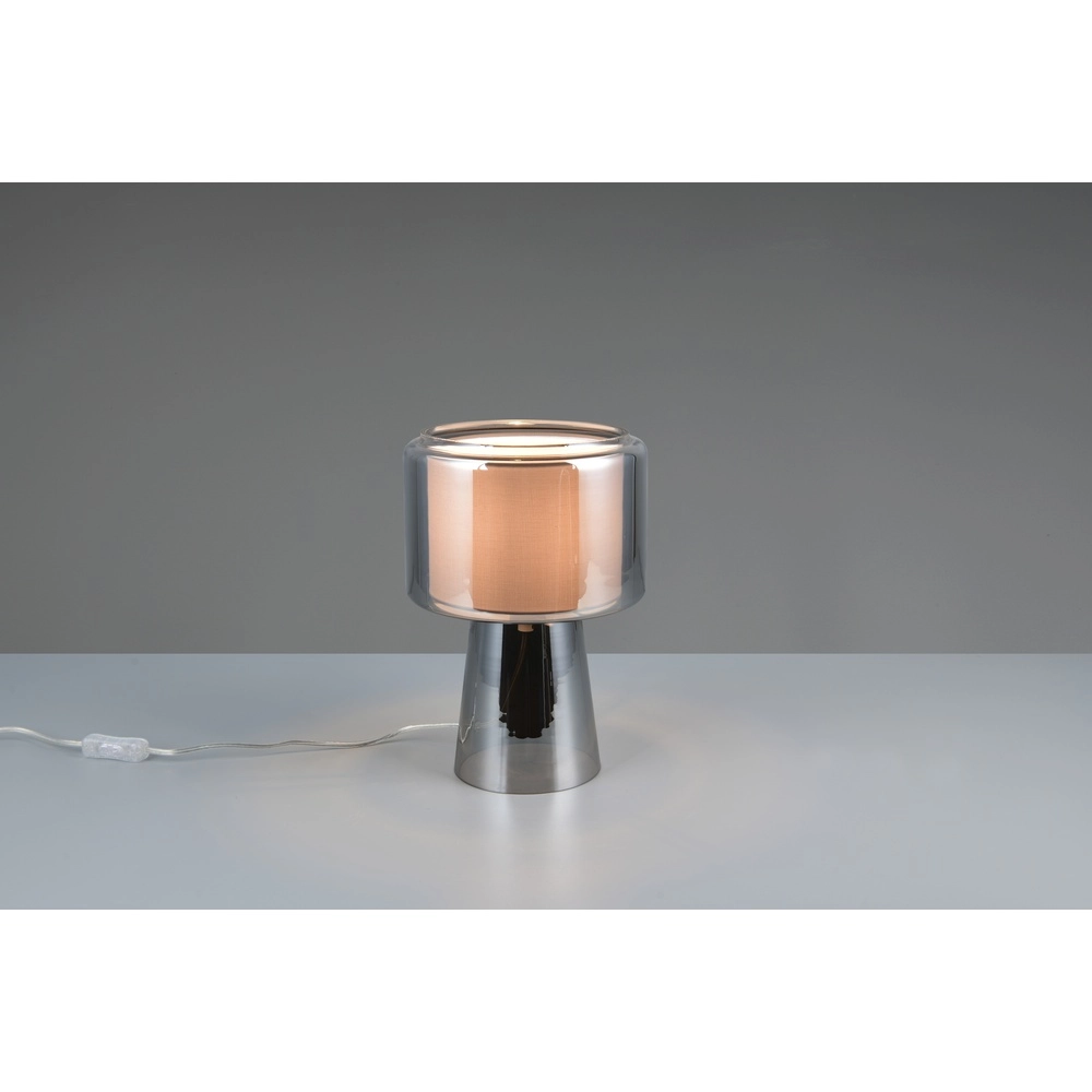 Lampe de table design Rocka chrome Trio 4017807662702