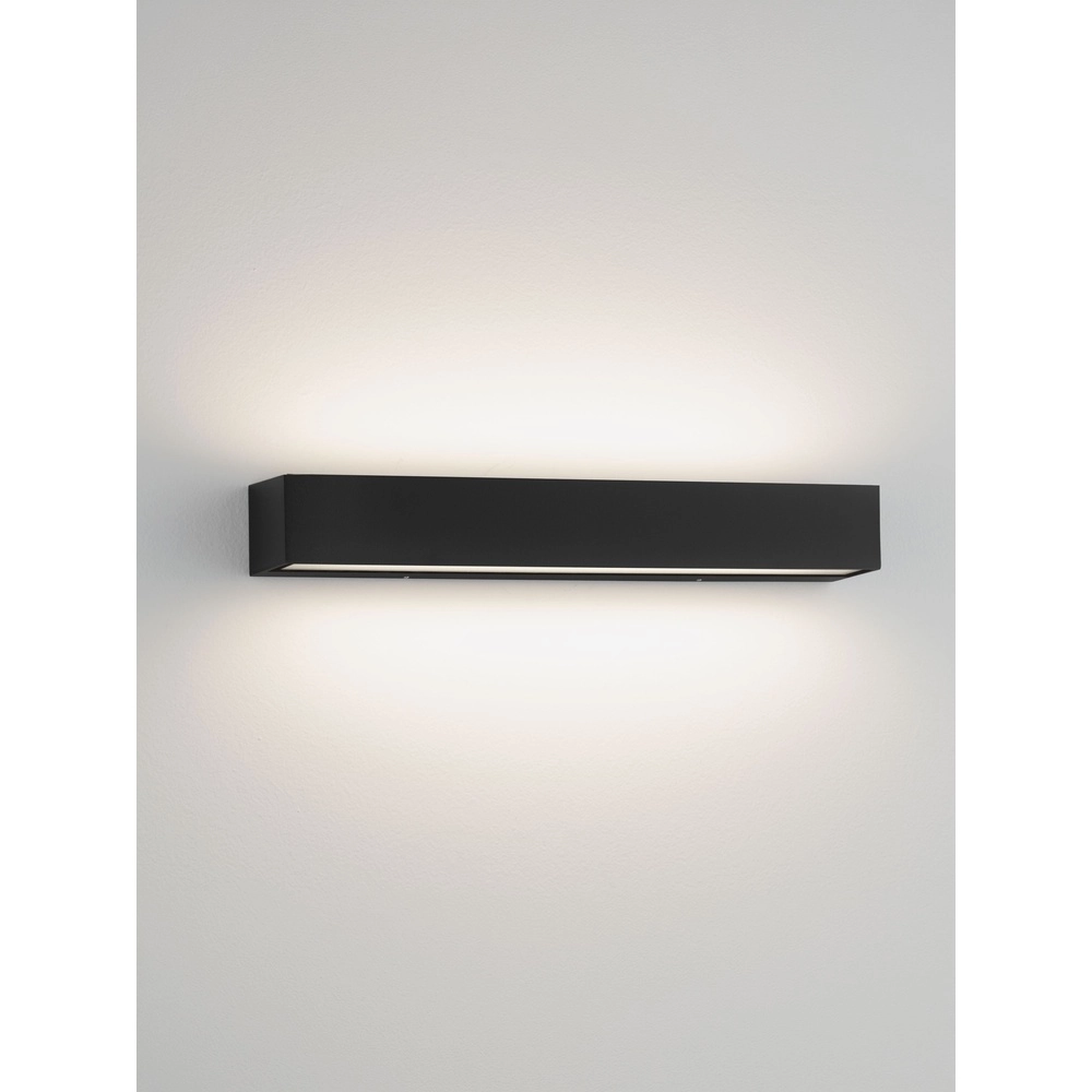 Lampe murale élégante Lane noir 36cm - 28W