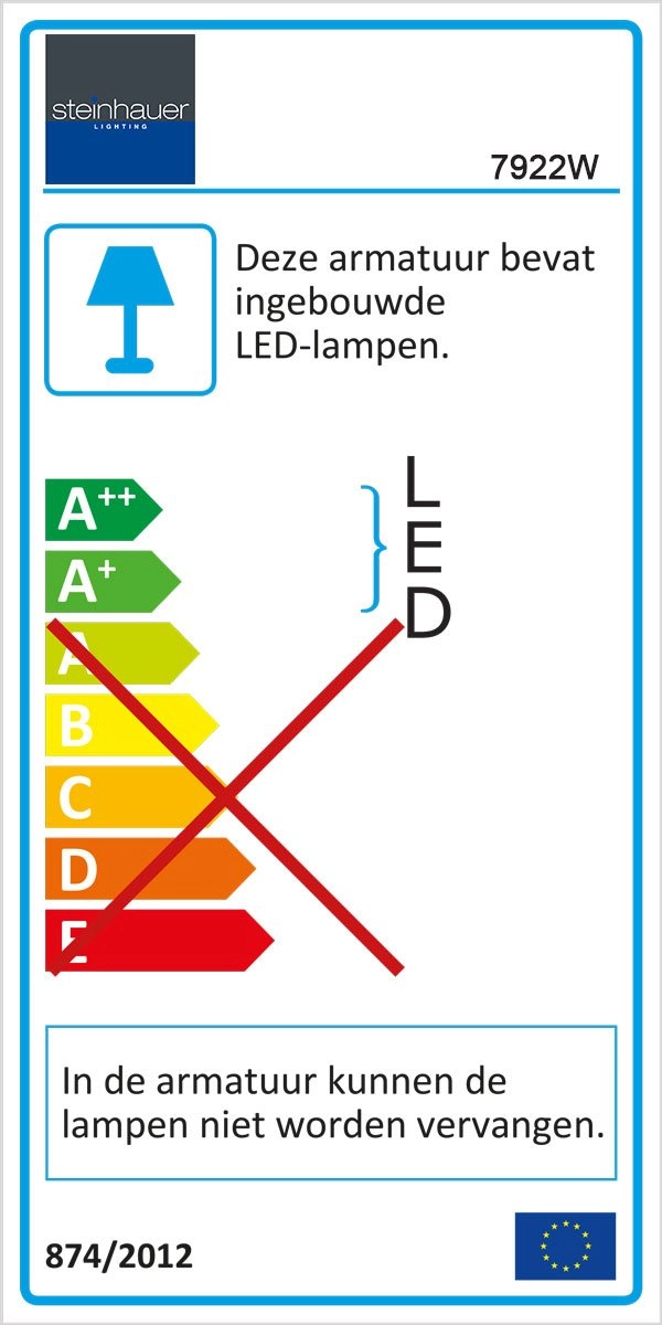 Lampe LED Kitchie Cuisine Steinhauer 8712746114140