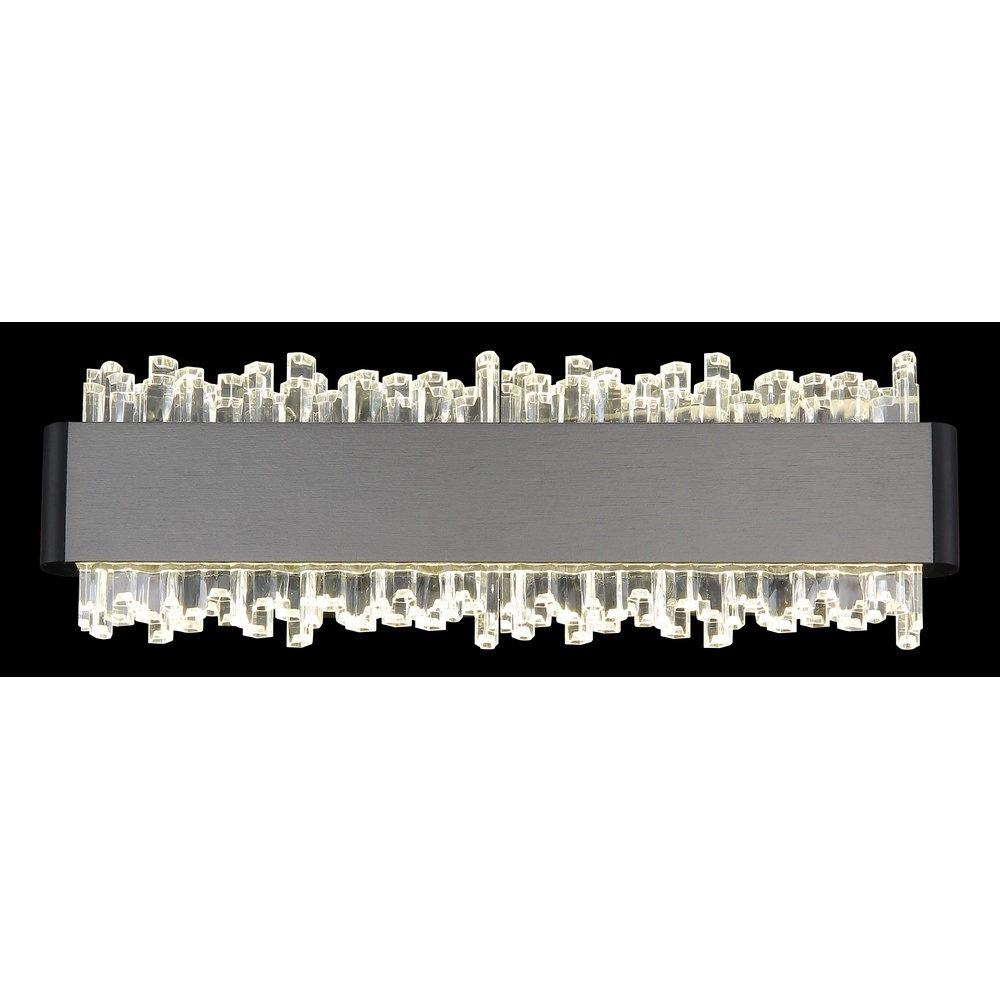 Lampe murale noire Stalagmita 25 cm Globo 9007371578740