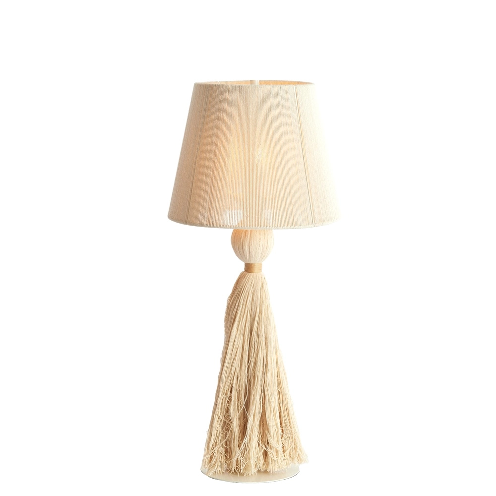 Lampe de table Espino Ø 31cm - lin naturel Light & Living 8717807808785
