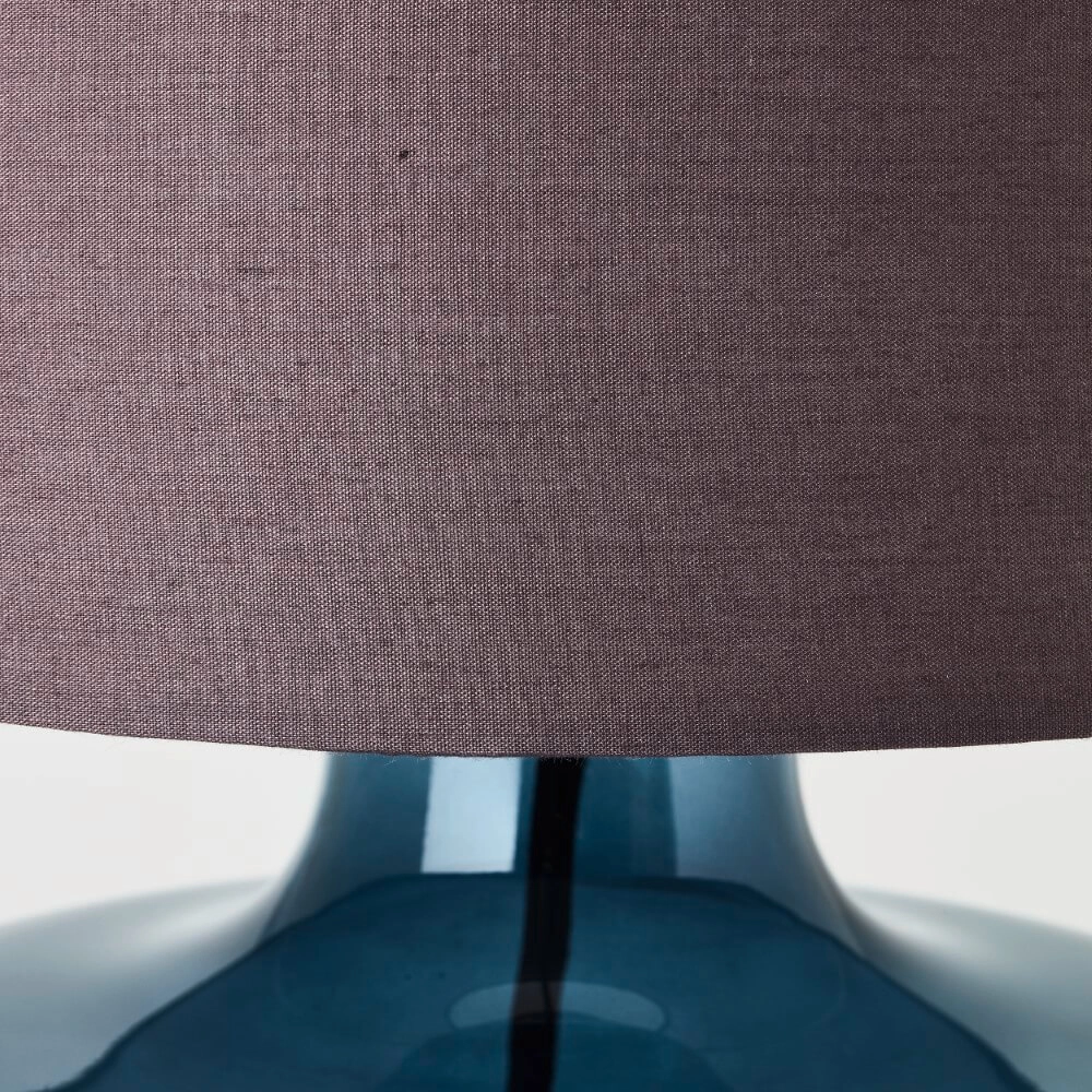 Lampe de table Hydra bleu avec taupe Brilliant 4004353413131