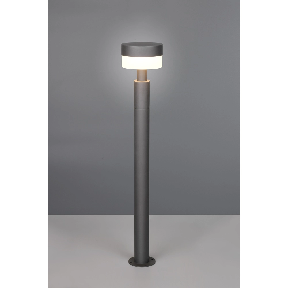 Lampe de jardin design Mackenzie anthracite 95cm Trio 4017807648553
