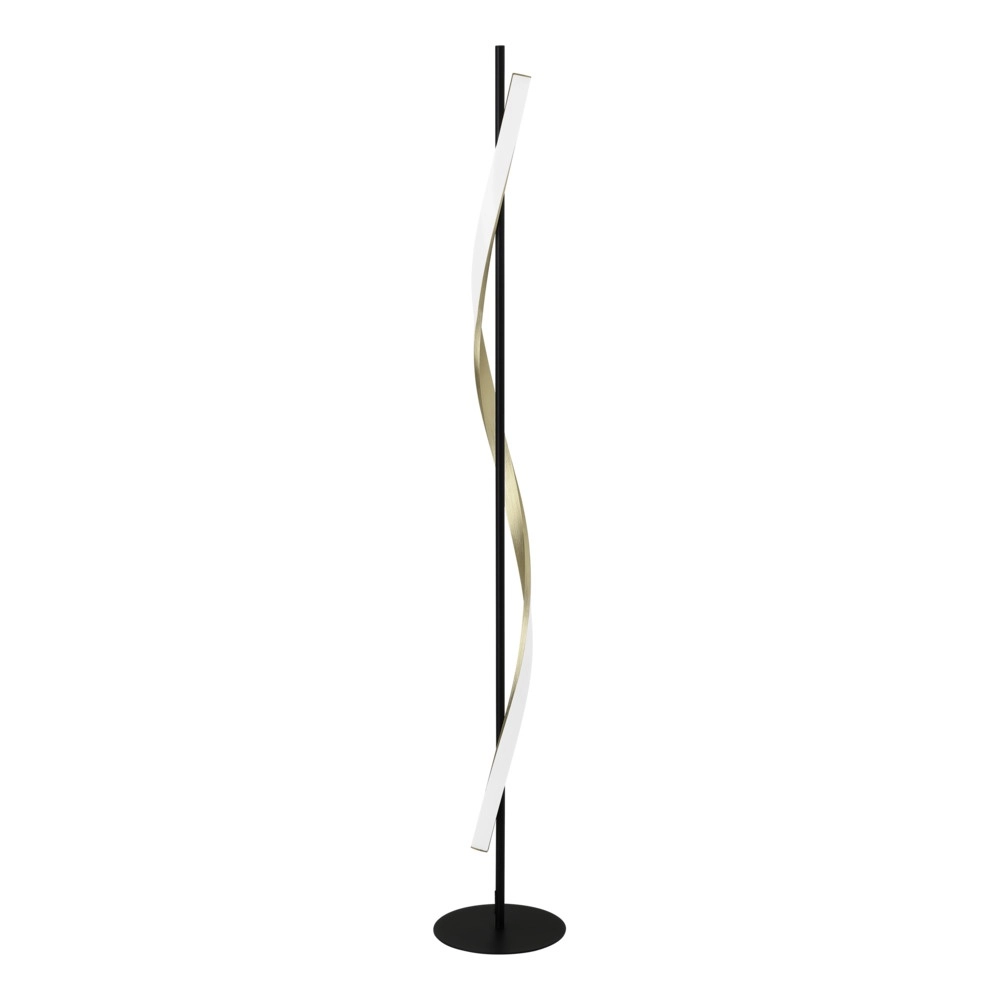 Lampadaire Conaprato noir avec or Lampadaire Conaprato noir avec or
