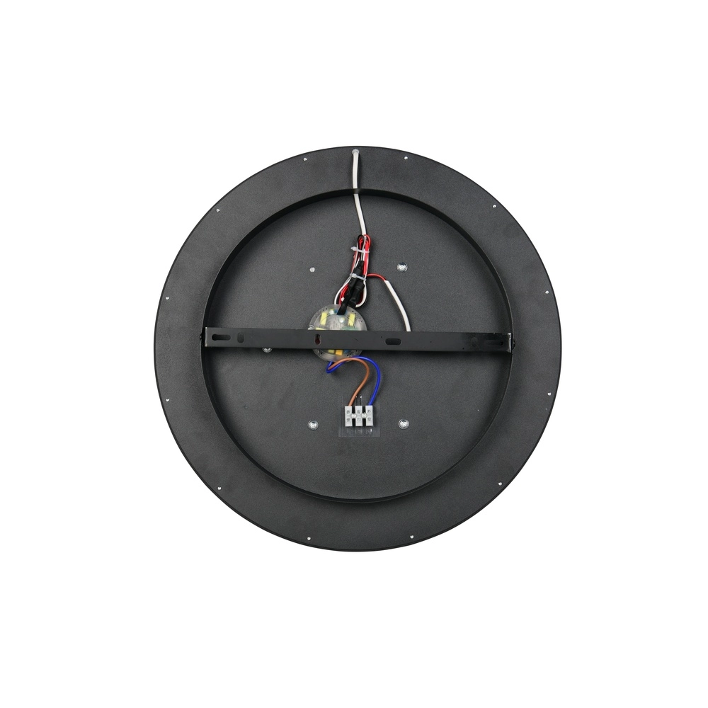 Lampe de plafond Yomo Rond noir Trio 4017807704457