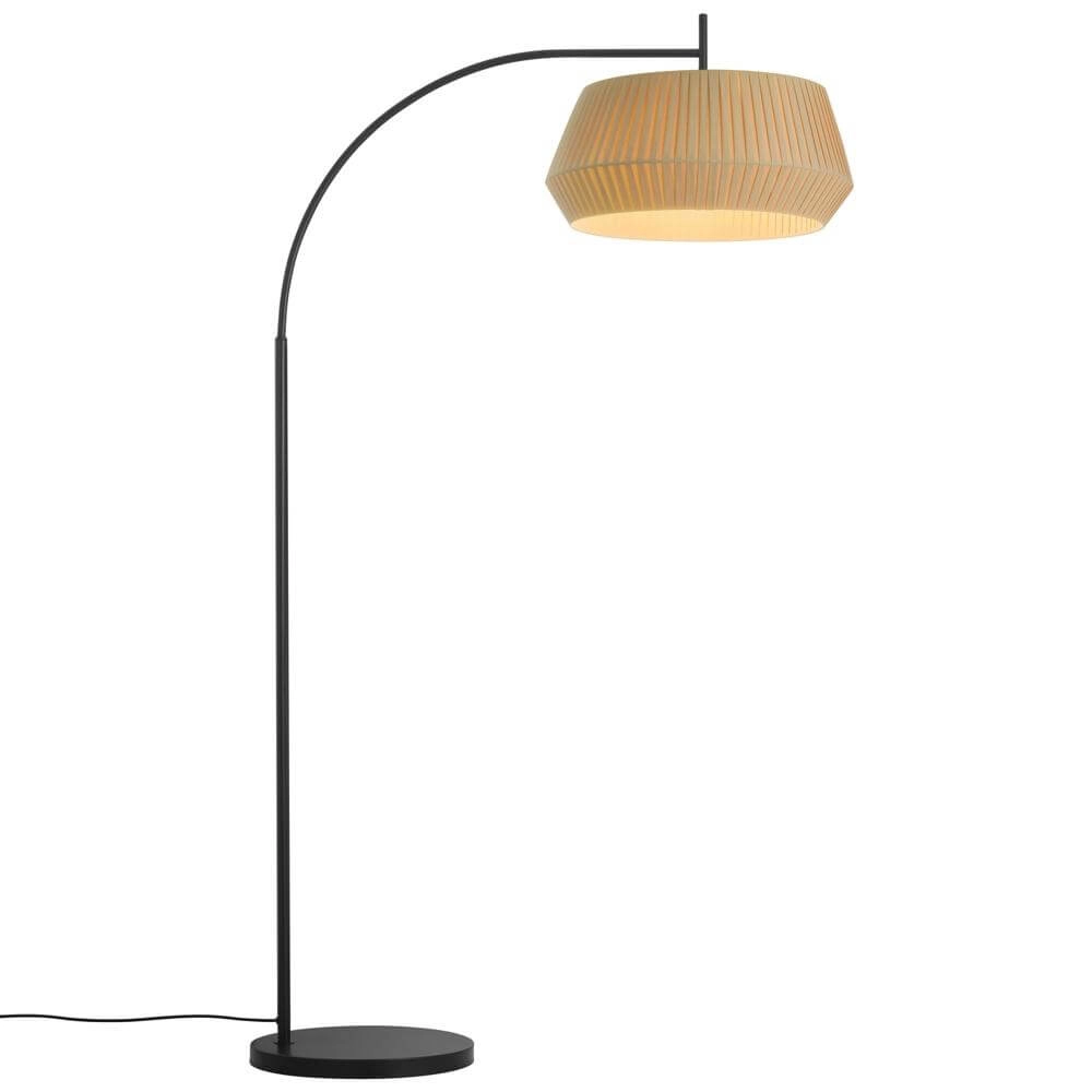Lampe à arc Dicte brun sable Ø 53cm Lampe à arc Dicte brun sable Ø 53cm