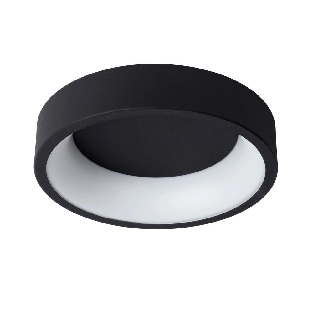 Éclairage de plafond Talowe Led Ø 30cm noir
