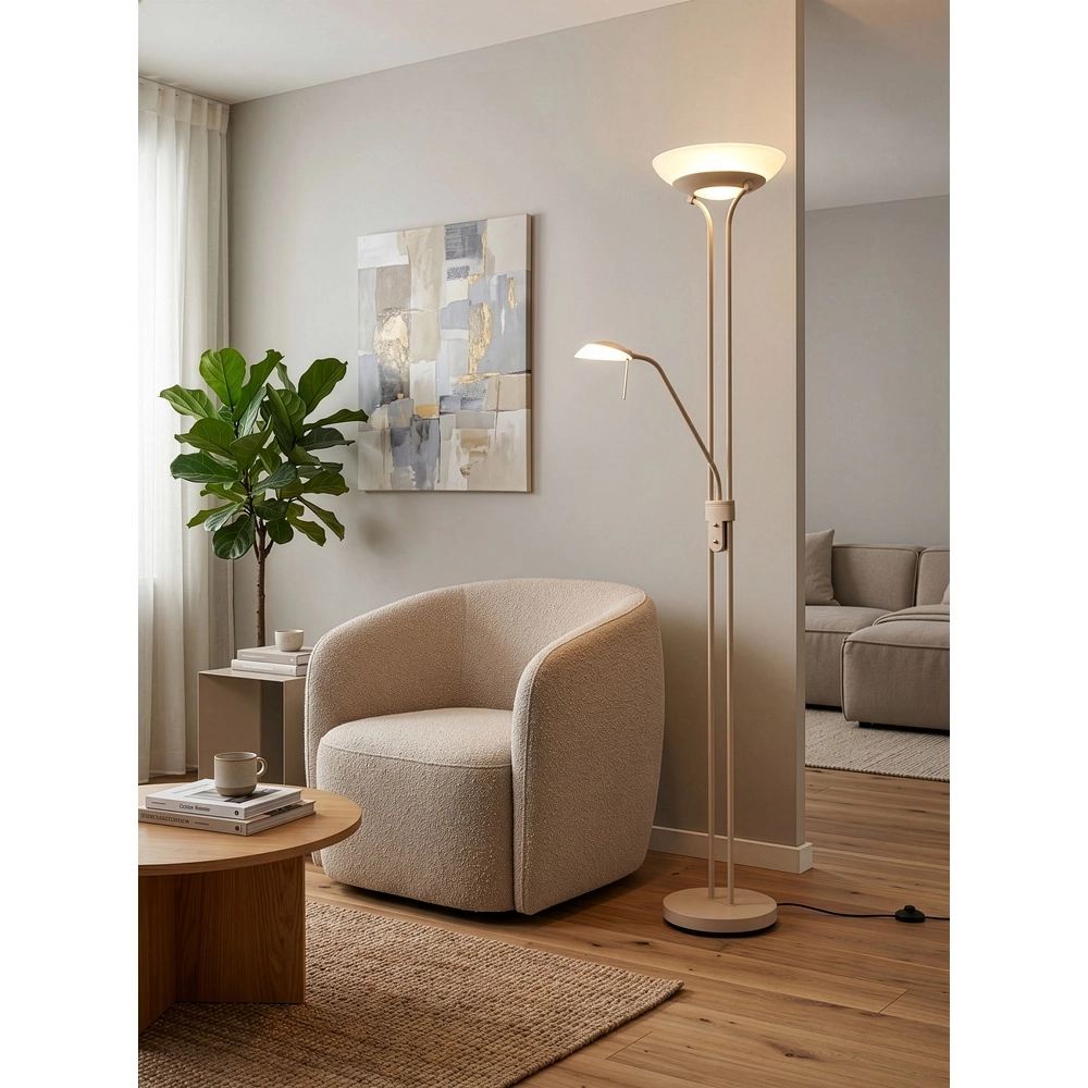 Lampe de lecture Orson brun sable Trio 4017807714241