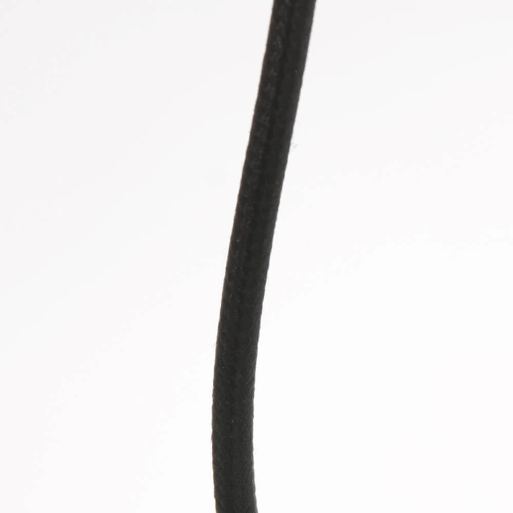 Lampe de table moderne Stanger noir avec velours bleu Steinhauer 8712746152111