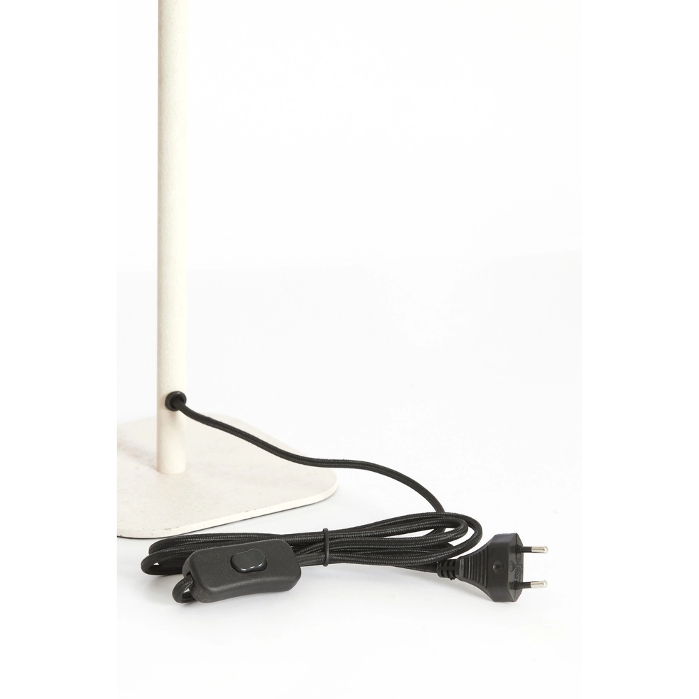 Lampe de chevet Elenie 15x15cm - crème mate Light & Living 8717807818760