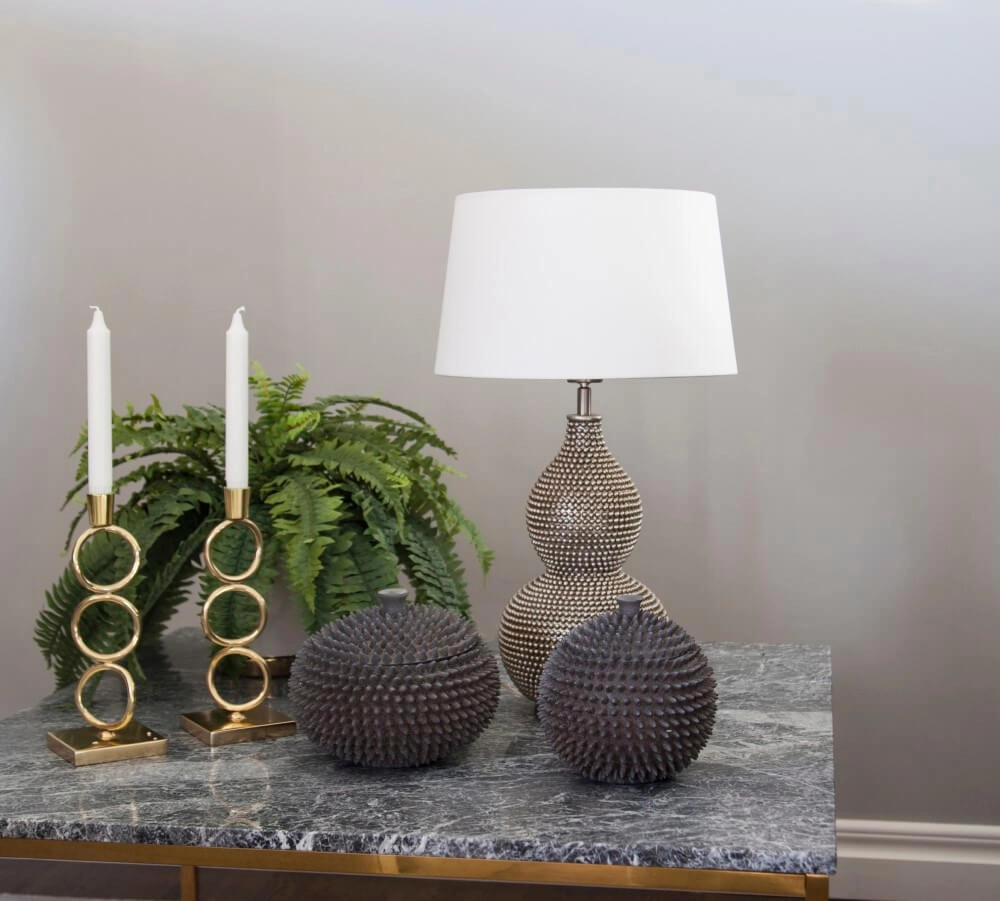 Lampe de table Lofty gris 33cm By Rydéns 7391741018403