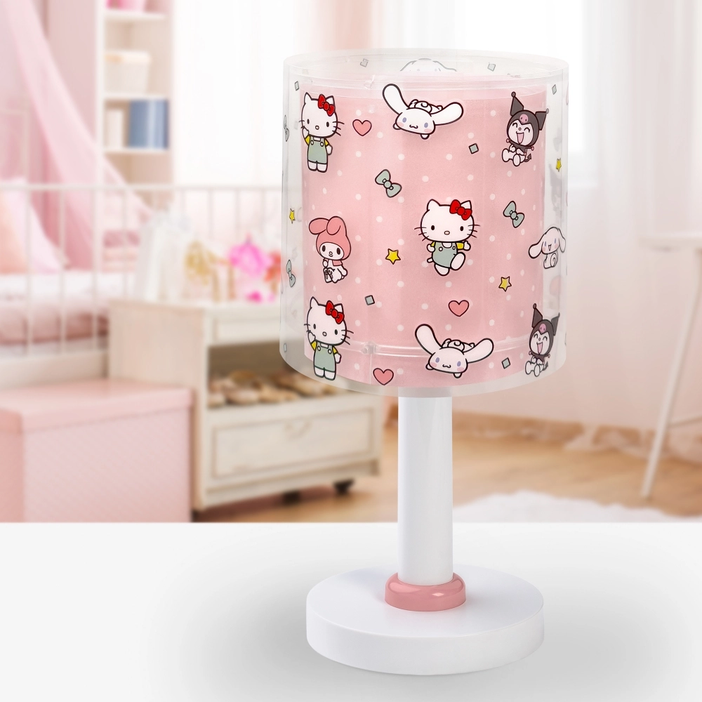 Lampe de table Hello Kitty & Friends rose Dalber 8420406412511