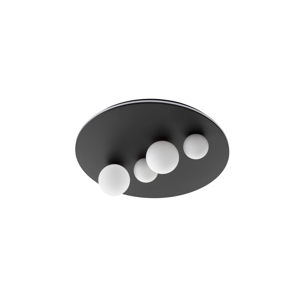 Plafonnier design Velna noir Ø 62,2cm Lyora 5212017440242