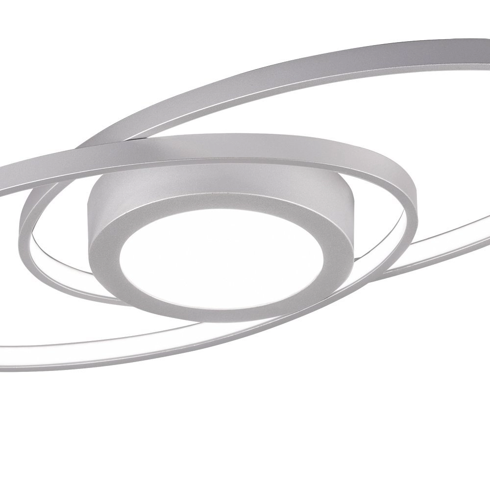 Plafonnier moderne Galaxy gris Trio 4017807446227