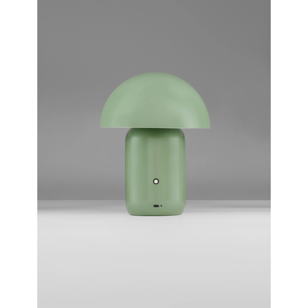 Lampe de table design Pois Vert rechargeable Lyora 5212017472090