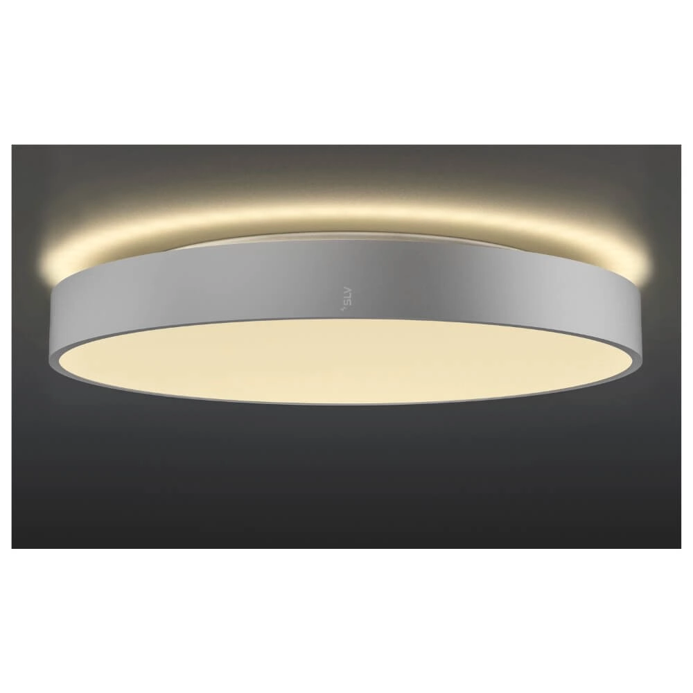 Plafonnier / Lampe suspendue Medo 60 gris - CCT - Ø 60cm SLV 4024163276658