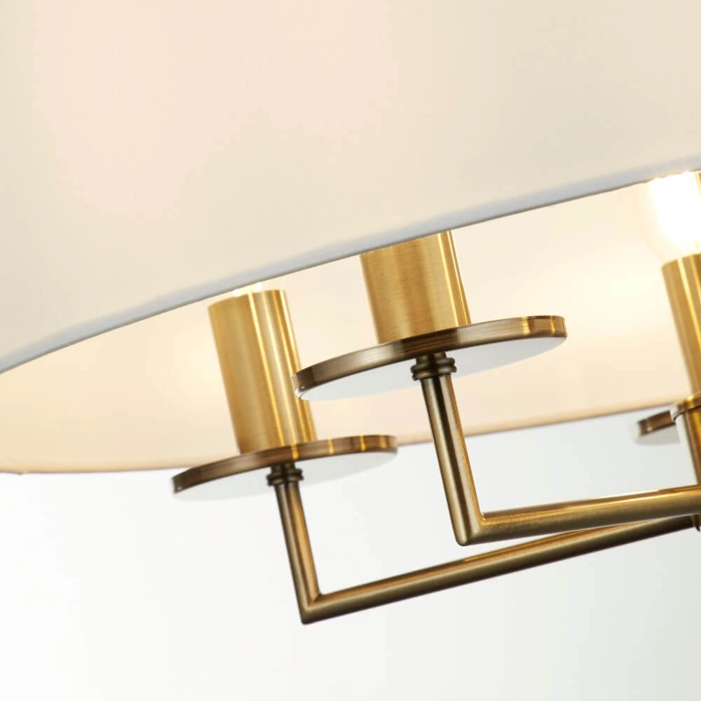 Lampe suspendue classique Knightsbridge or Searchlight 5053423249964
