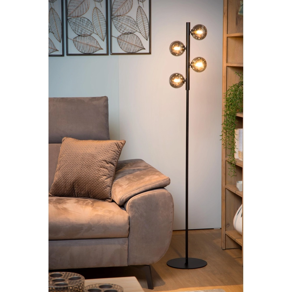 Lampe de pied Tycho Noir Lucide 5411212450999