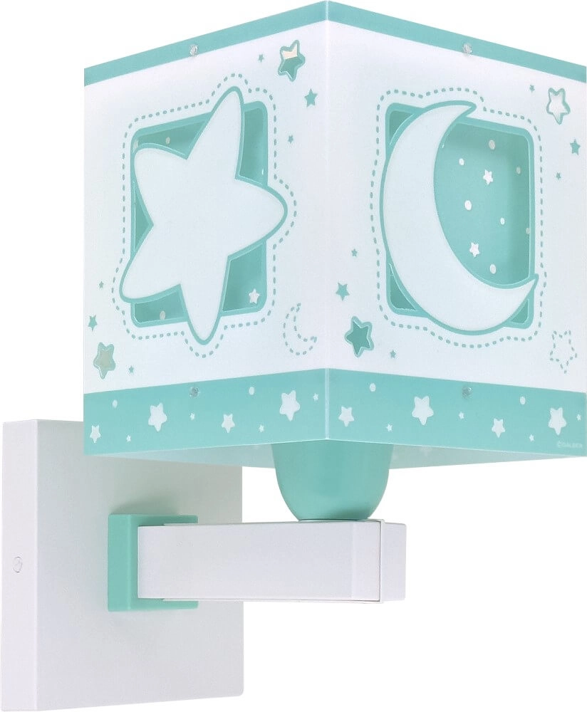Applique verte Moonlight pour chambre d'enfant Applique verte Moonlight pour chambre d'enfant