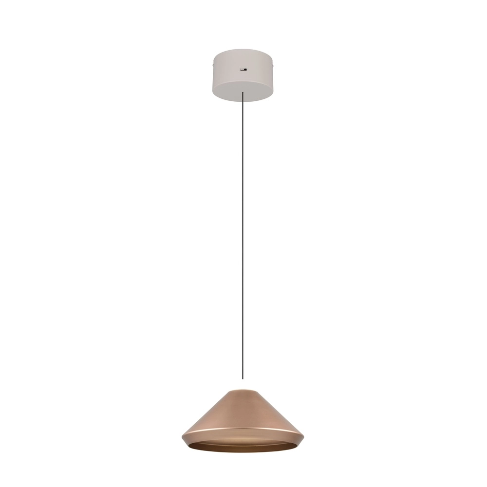 Suspension moderne Laguna Ø 30cm marron café Trio 4017807677522