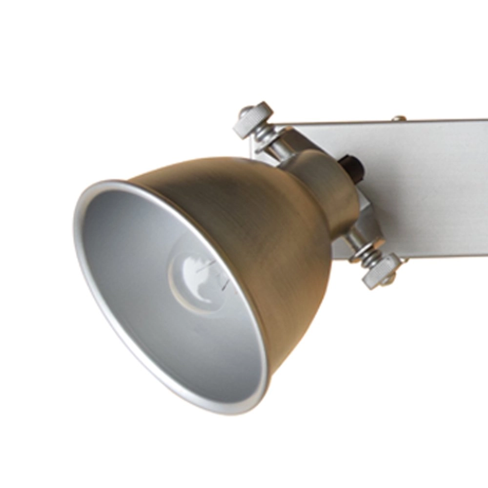 Spot de plafond Industrial Zinc antique à 3 lumières Urban Interiors 8719325005707