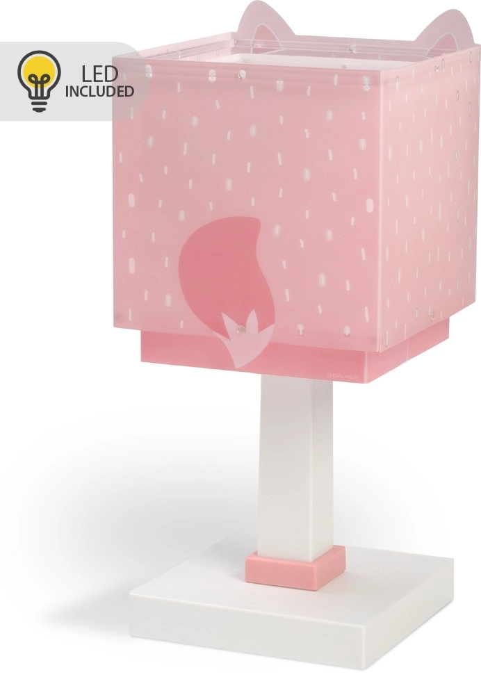 Lampe de table Fox rose Dalber 8420406002552