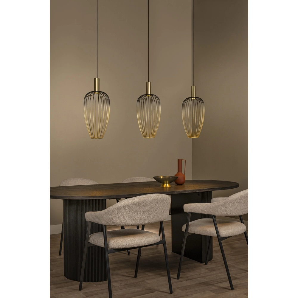 Lampe à fil à 3 lumières Aurelie Or Lucide Vibes 5411212212290
