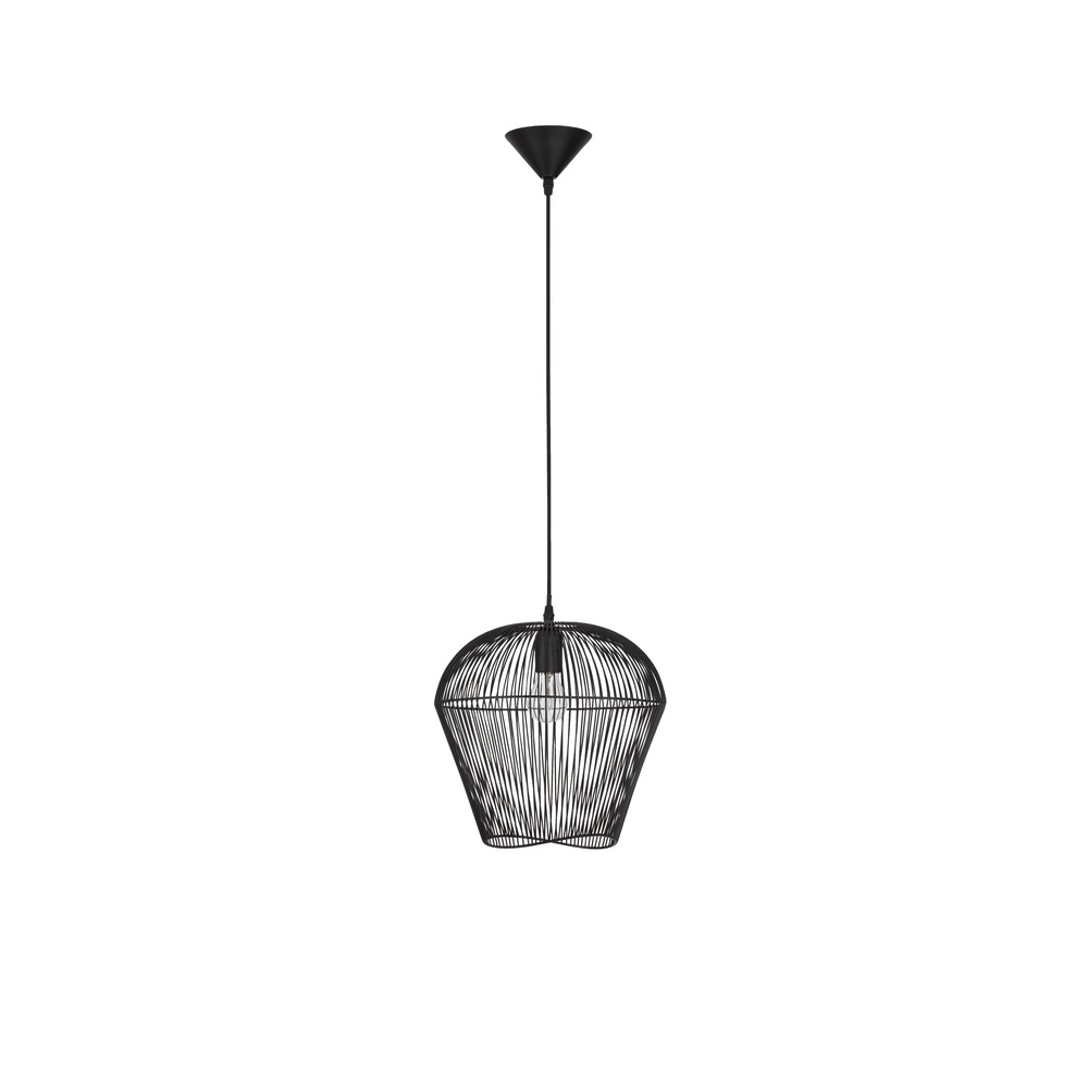 Suspension Bohème Bredo Ø 31,5 cm noir Lyora 5212017438911