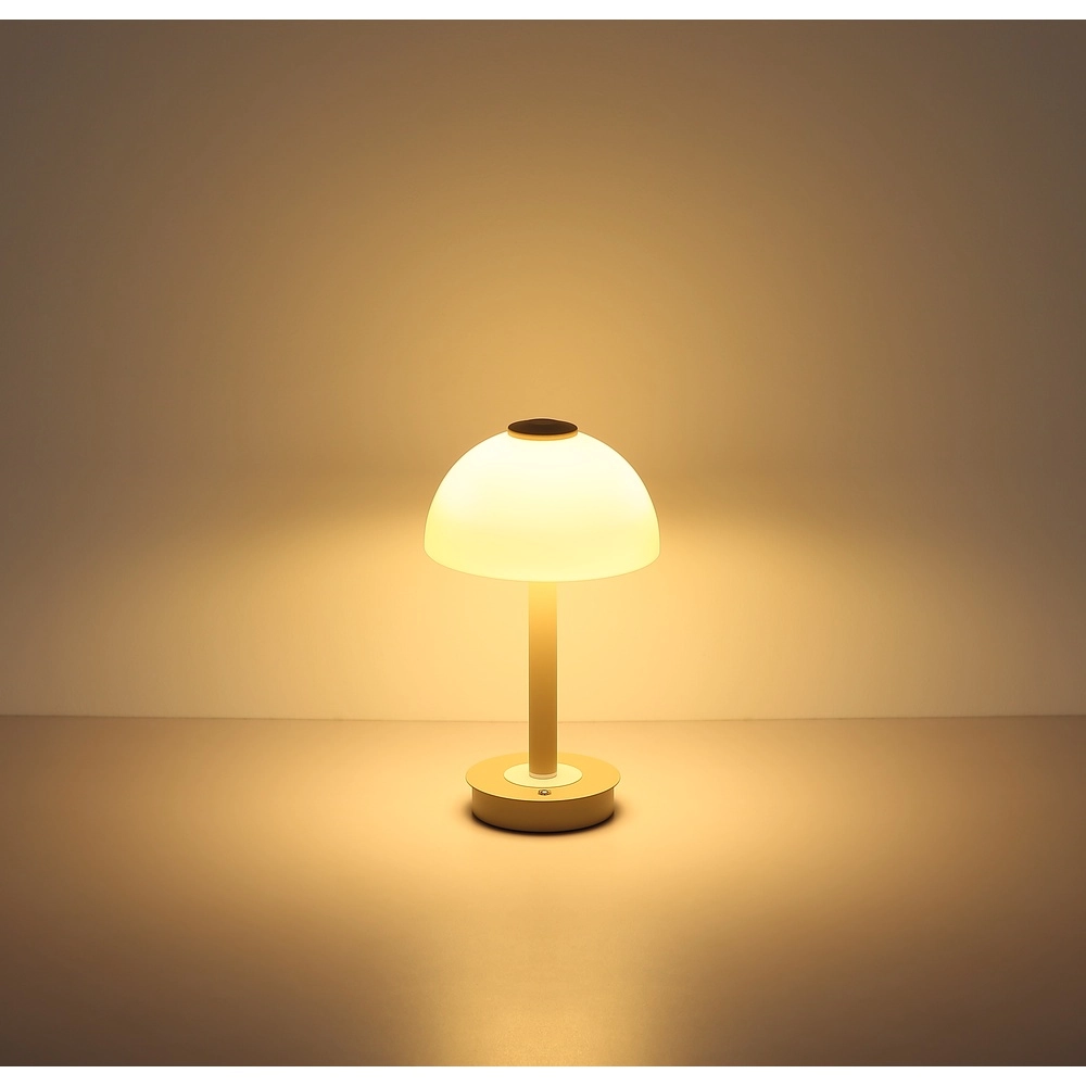 Lampe de table moderne Uldin brun sable Globo 9007371580262