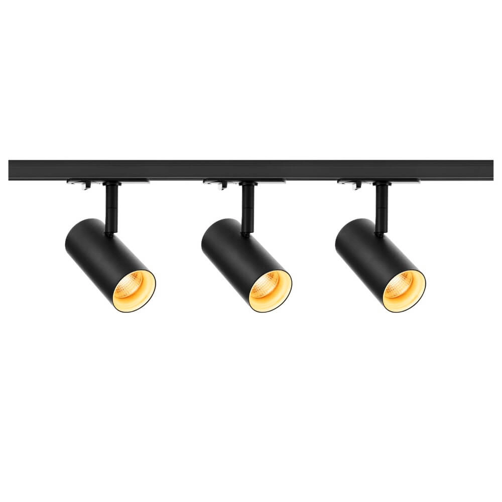 Kit d'éclairage sur rail Noblo Monophasé - noir - 2700K SLV 4024163288040