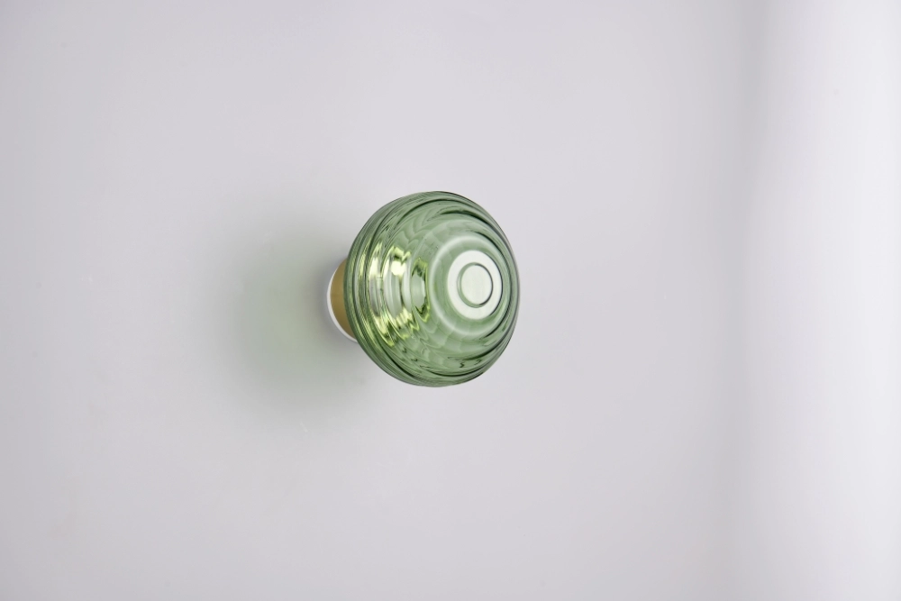 Applique murale Earl Verre vert rechargeable Trio 4017807643459