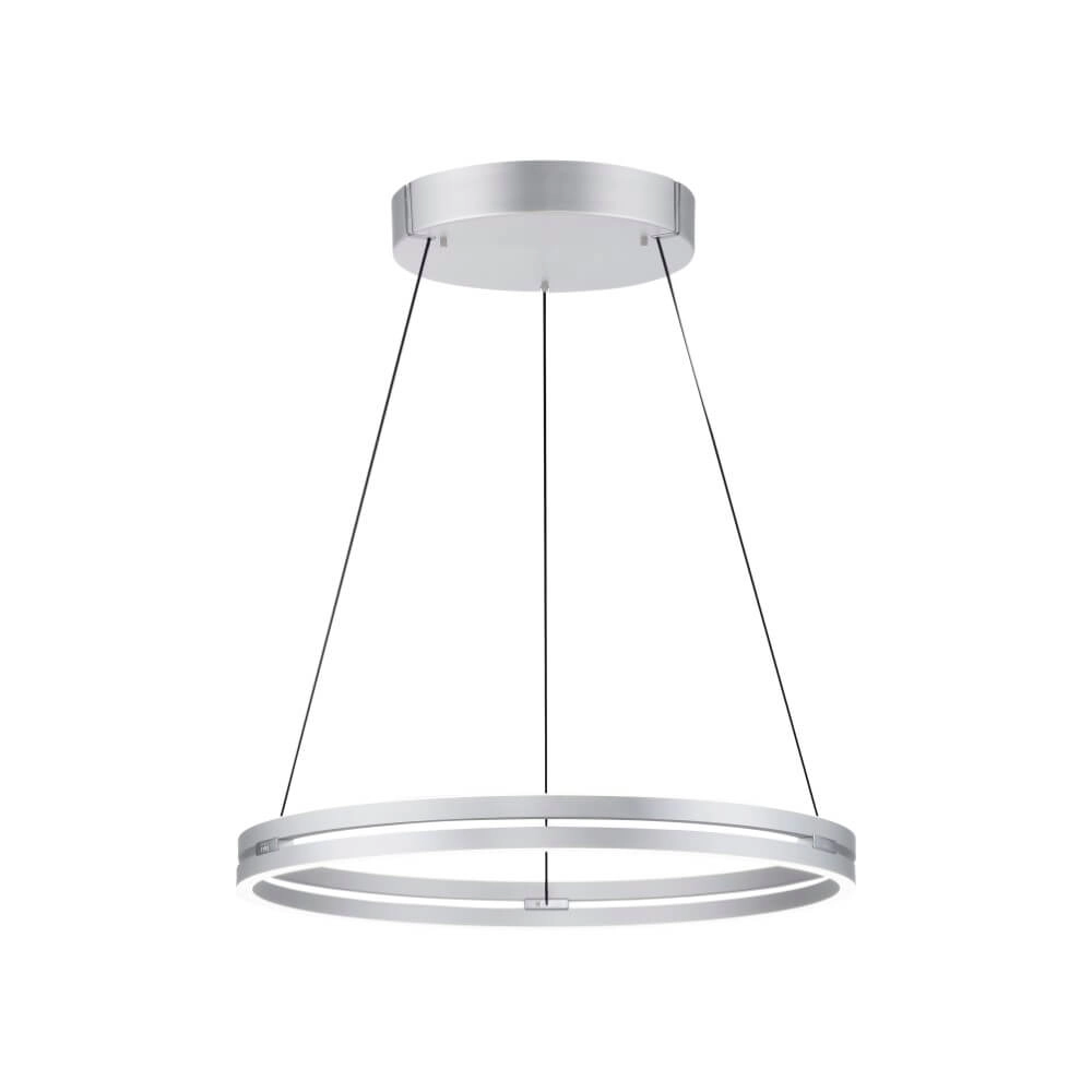 Lampe suspendue élégante Pure E-Loop aluminium Ø 70cm Lampe suspendue élégante Pure E-Loop aluminium Ø 70cm