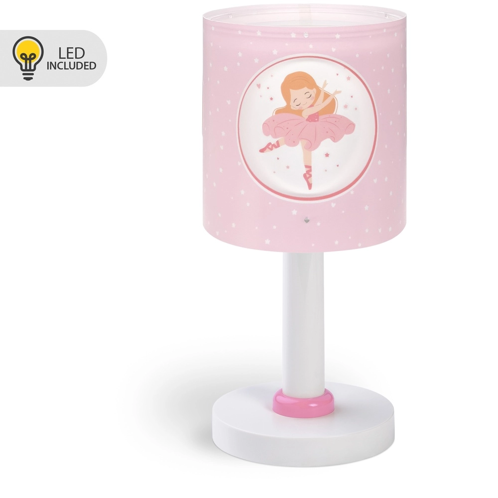 Lampe de table Princess Dance Lueur rose dans le noir Dalber 8420406609119