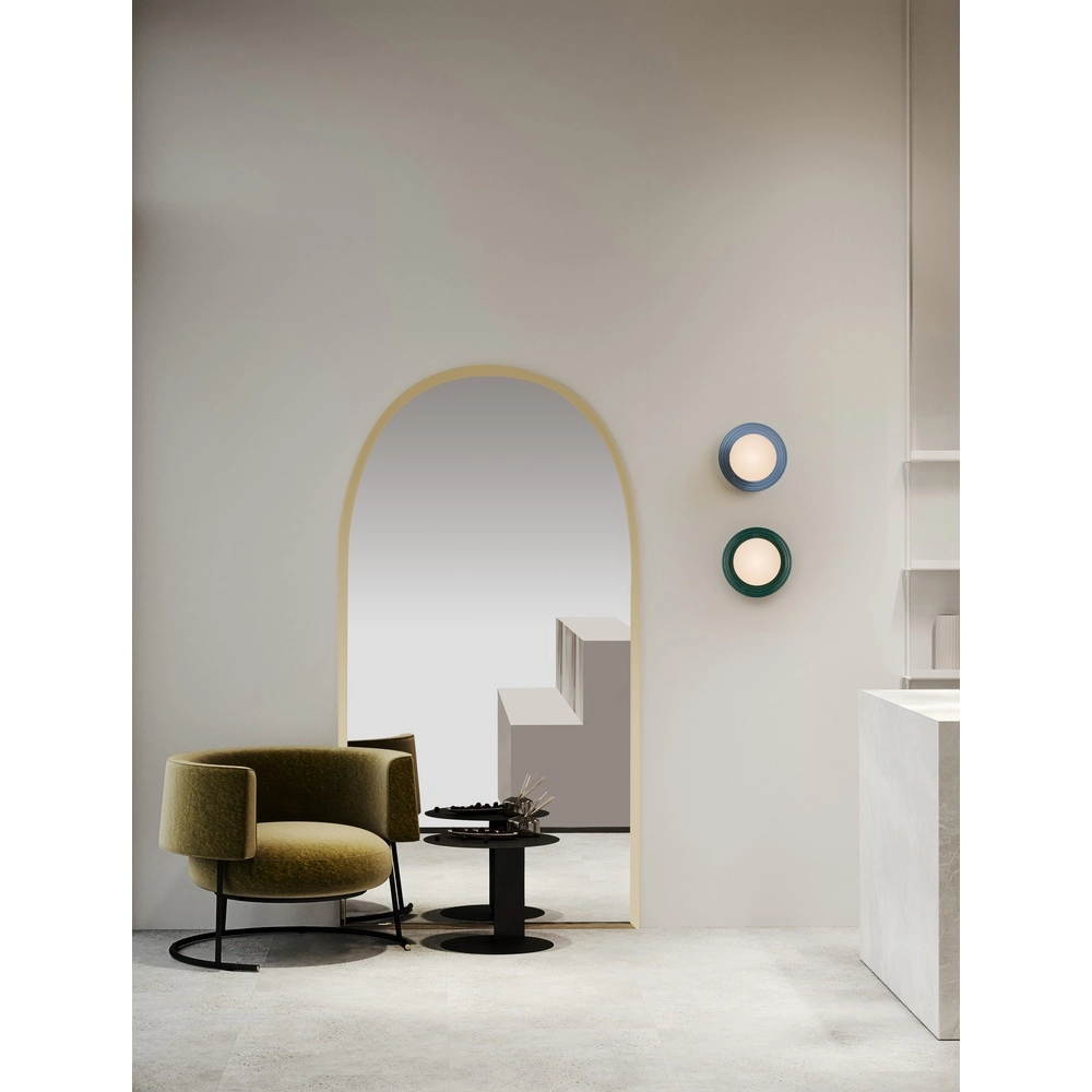 Applique murale Orbique bleu clair Ø 22cm Lyora 5212017483867