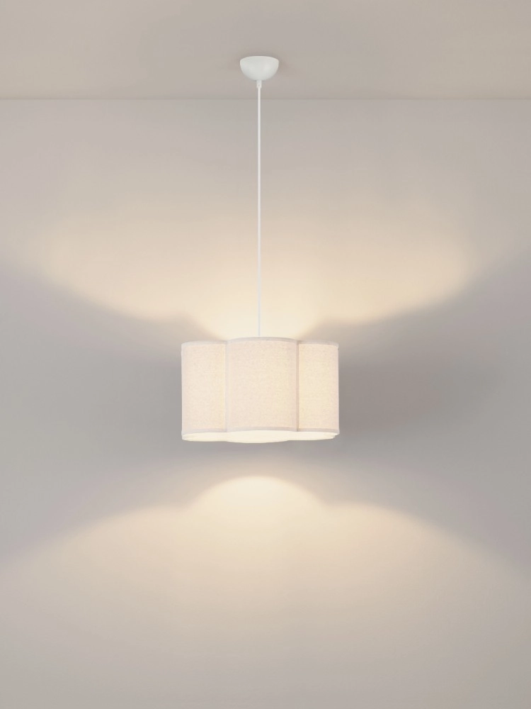 Lampe suspendue Bloosy Crème Lyora 5212017493545
