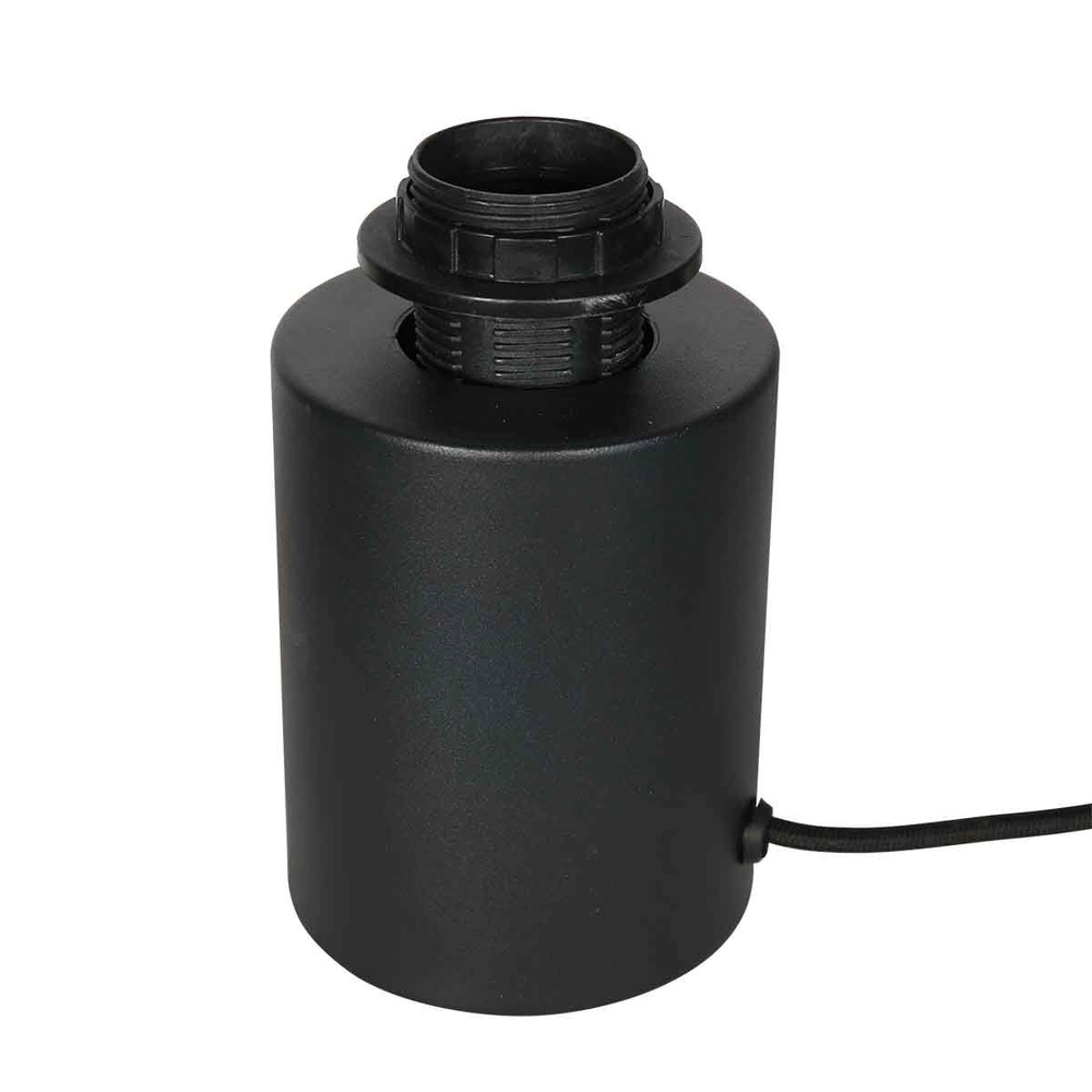 Lampe de table Bloeba noir avec verre ambré Steinhauer 8712746179163