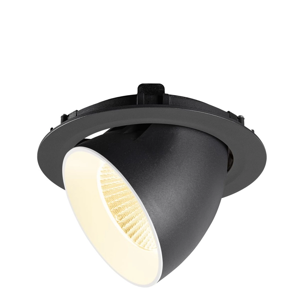Spot encastré Numinos Gimble XL noir/blanc 3000K - 20 deg SLV 4024163308717