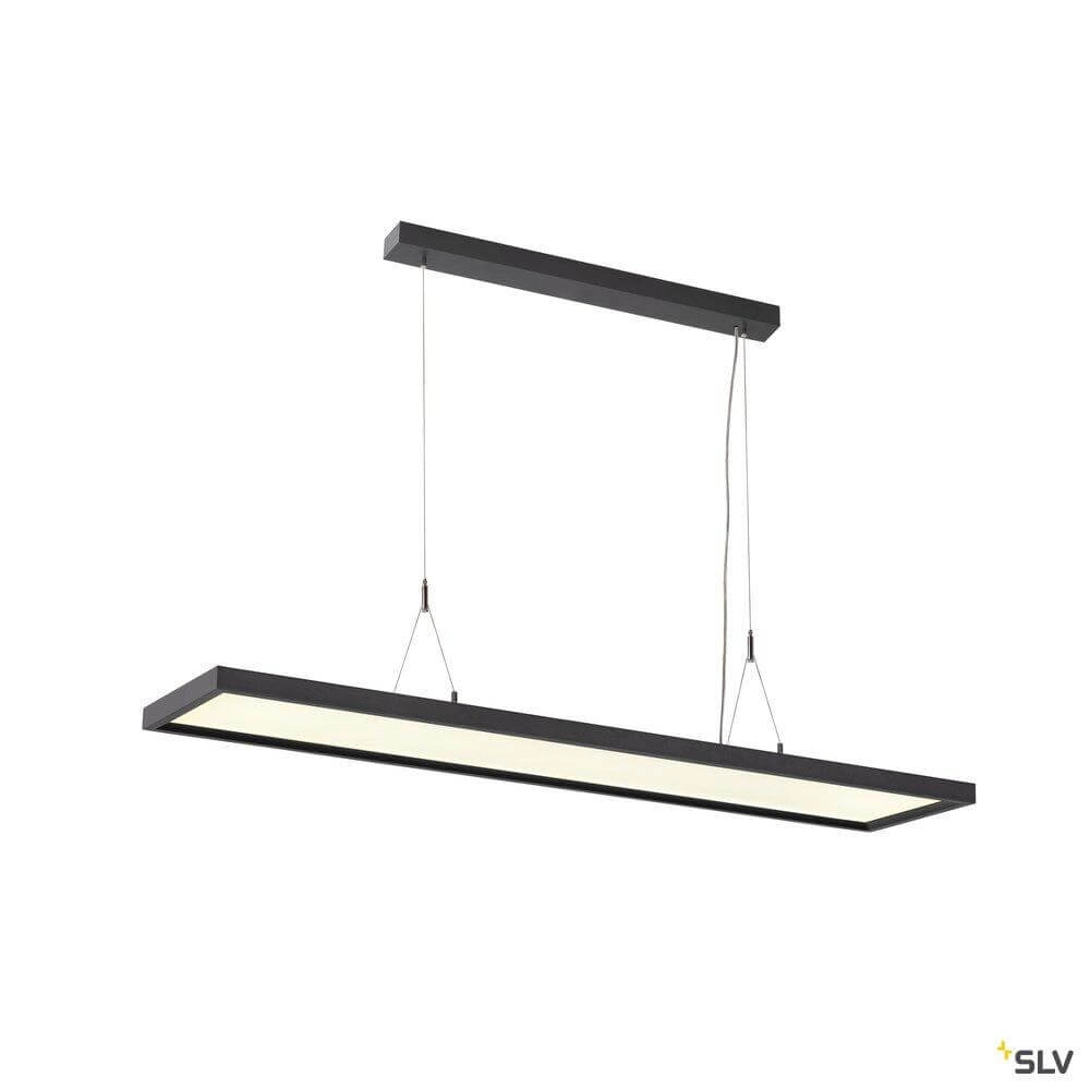 Lampe suspendue de bureau LED Worklight Dali 57w - 4000K - 120cm noir Lampe suspendue de bureau LED Worklight Dali 57w - 4000K - 120cm noir