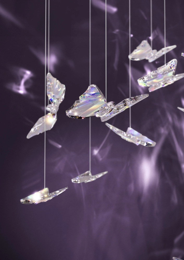 Design pendant lamp Adrados round Ø 58cm Stars of Light 9008606340255