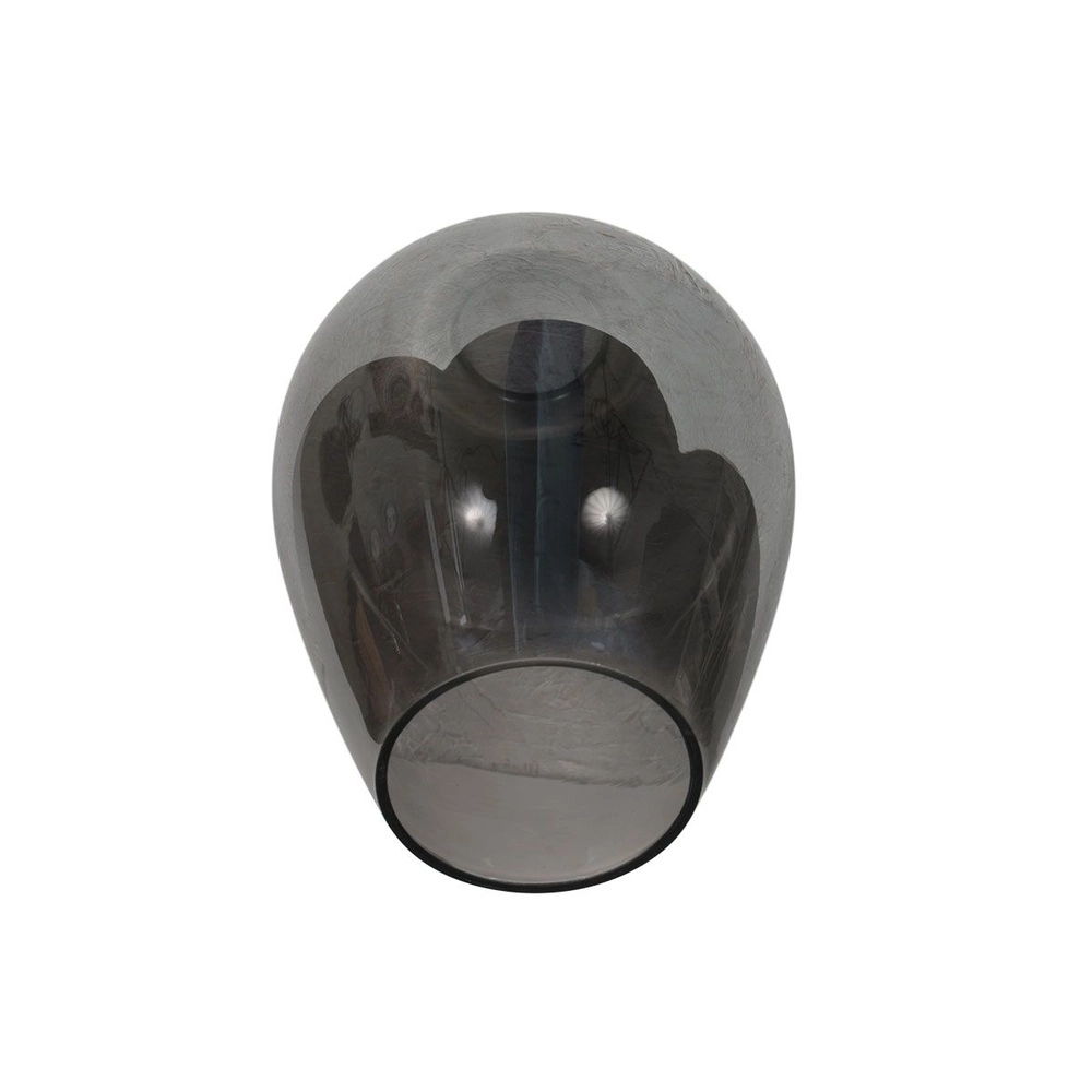 Lampe de table Bloeba verre fumé Ø 15cm Steinhauer 8712746181135