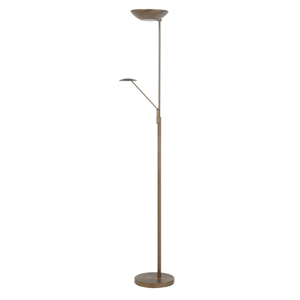 Lampadaire Bilbao bronze cuivré classique Ø 28cm