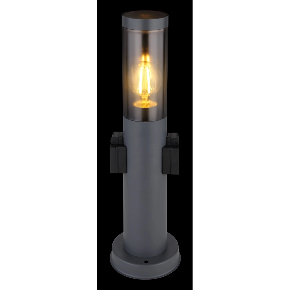 Lampe de jardin Boston anthracite avec douille Globo 9007371430741