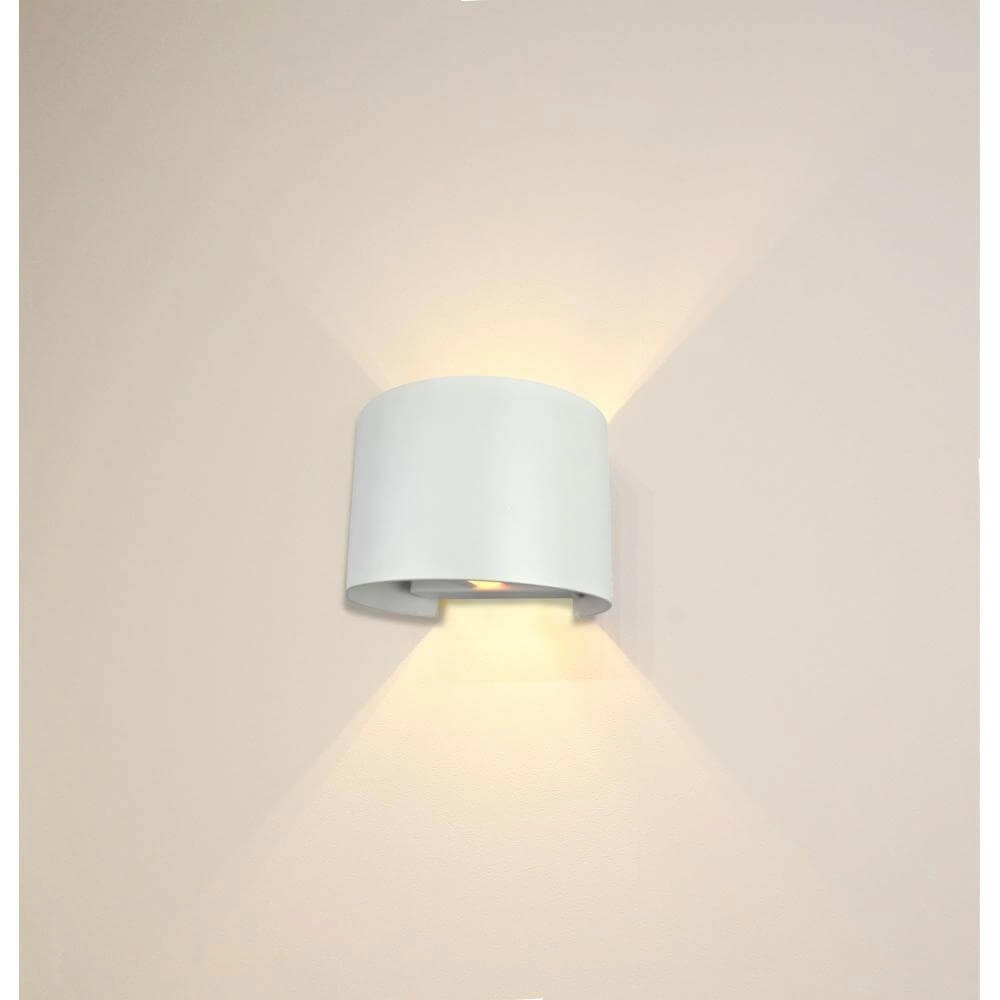 Spot monté en surface Gyro blanc