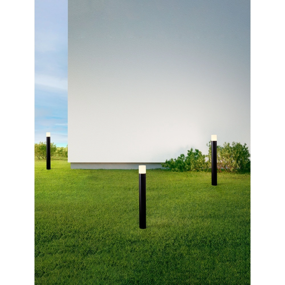Lampe de jardin design Paul noir 80cm Lyora 5212017448286