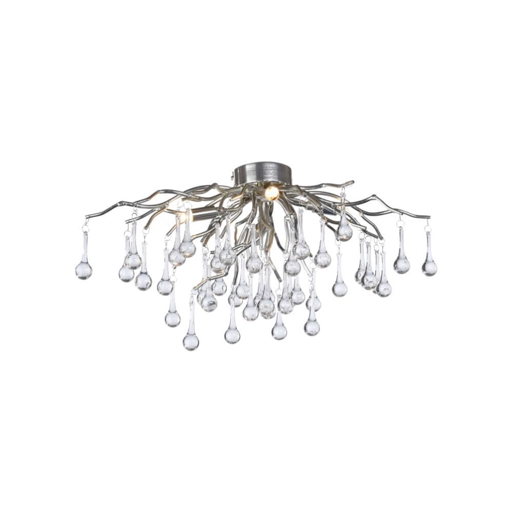 Lustre Icicle métal 60cm Paul Neuhaus 4012248352076