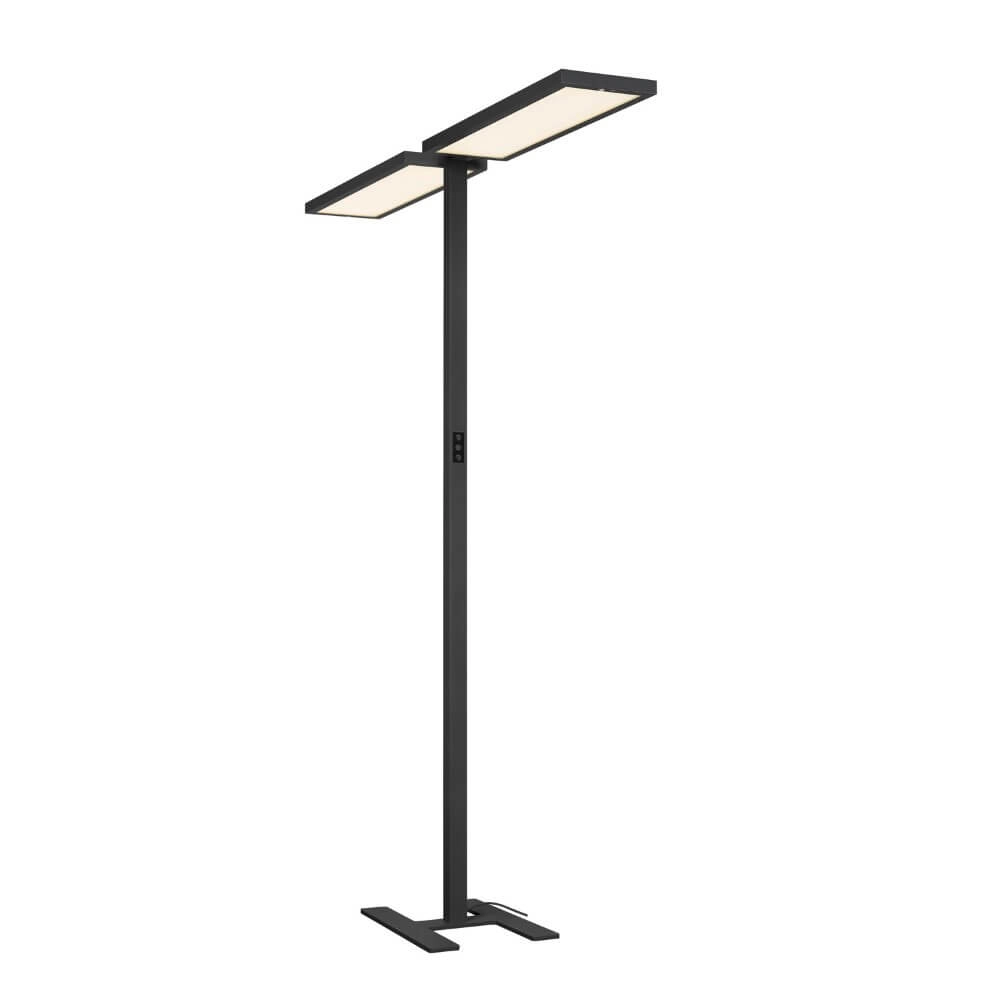 Lampadaire de bureau LED Worklight Pro noir - double SLV 4024163277976