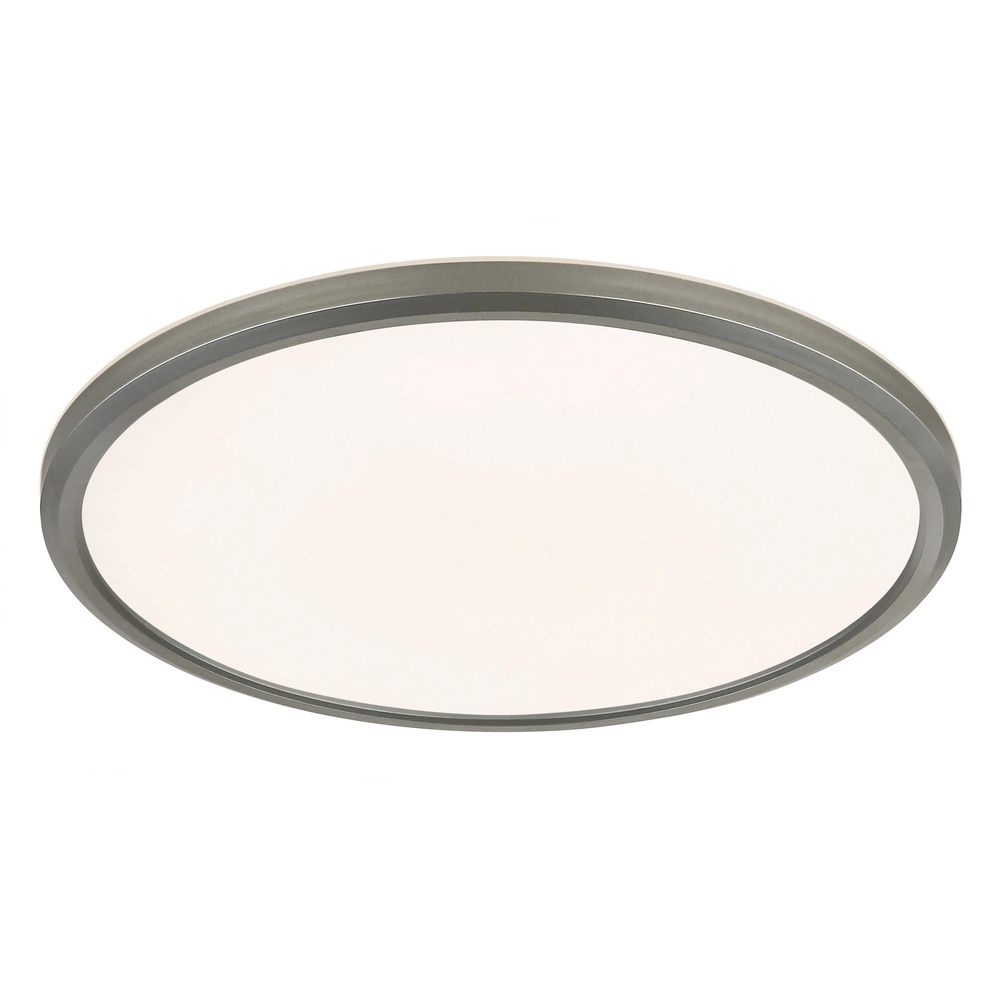 Éclairage de plafond Sapana Ø 29,4 cm nickel Globo 9007371457410