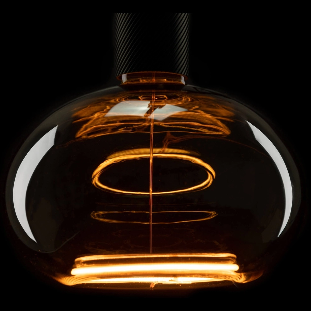 Source lumineuse de conception Floating fumée - 5W - E27 - 210 lm - 1900K - Ø 20 cm Segula 4260751130296